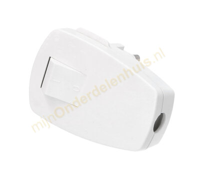 Intertek stekker met schakelaar en randaarde