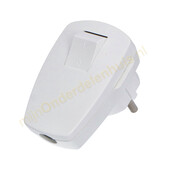 Intertek Intertek stekker met schakelaar en randaarde