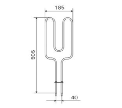 Harvia verwarmingselement van sauna 250W ZSA-420
