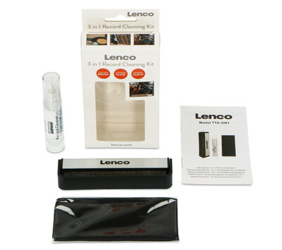 Lenco antistatische borstel voor vinylpaten TTA-3IN1