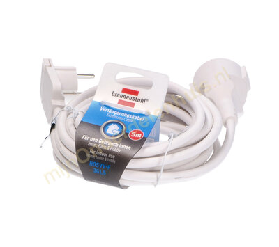 Brennenstuhl verlengsnoer 5m RA 1168980250