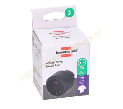 Brennenstuhl reisstekker Nederland > Amerika 1508550