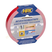 HPX HPX bevestigingstape dubbelzijdig 19mm x 5m