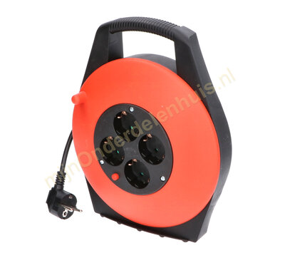 VB haspel 10 meter 4v 3x1.0mm² + RA + thermische beveiliging