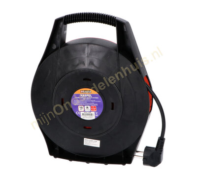 VB haspel 10 meter 4v 3x1.0mm² + RA + thermische beveiliging