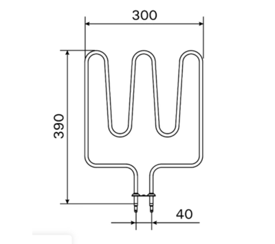 Harvia verwarmingselement van sauna 1500W ZSL-310