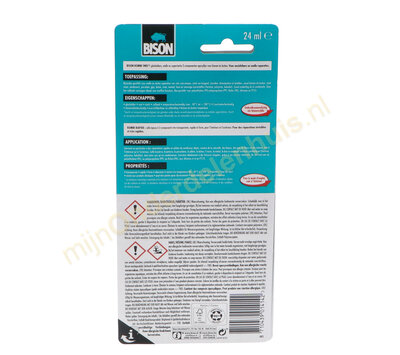 Bison lijm kombi 24ml transparant