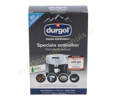 Durgol universele ontkalker voor espresso koffiemachines 7610243006047