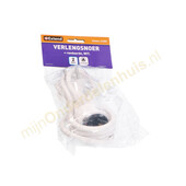 VB VB verlengsnoer met randaarde 2m wit 41209