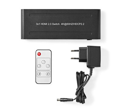 Nedis 3 poorts HDMI switch VSWI3473AT