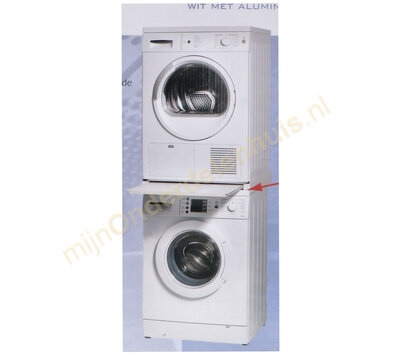 Universeel tussenstuk voor wasmachine en wasdroger 543721