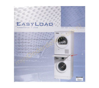 Universeel tussenstuk voor wasmachine en wasdroger 543721
