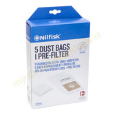 Nilfisk Originele stofzuigerzakken voor Nilfisk Go 78602600