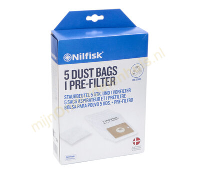 Originele stofzuigerzakken voor Nilfisk Go 78602600