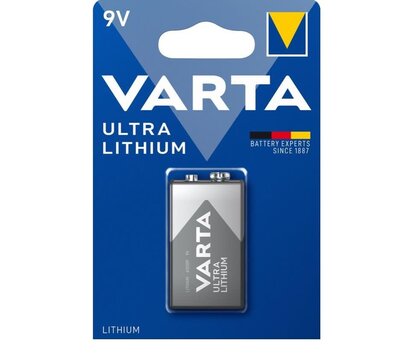 Varta batterij 9 Volt Lithium