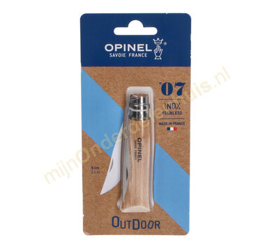 Opinel zakmes Nr 7 Classic RVS 5118/22-07 8