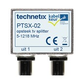 Technetix Technetix  coax splitter voor televisie PTSX-02