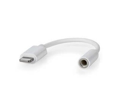 Nedis lightning audio adapter CCGB39950WT01