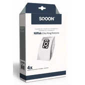 SQOON SQOON stofzuigerzakken voor Nilfisk 107407940 Elite, Xtreme, King
