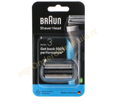 Braun scheerblad van scheerapparaat 81682788 21B