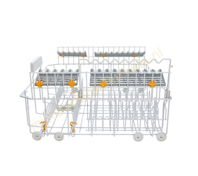 Miele onderkorf van vaatwasser 12313350