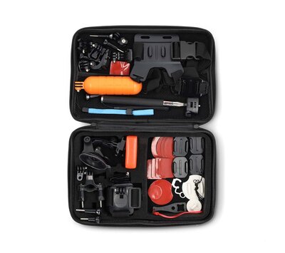 Nedis XXL-accessoireset voor actiecamera's ACKT2410BK