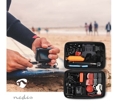 Nedis XXL-accessoireset voor actiecamera's ACKT2410BK