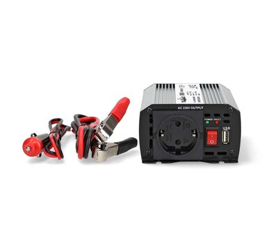 Nedis universele omvormer 12V > 220V 300W + 1x USB PIM30012FGY