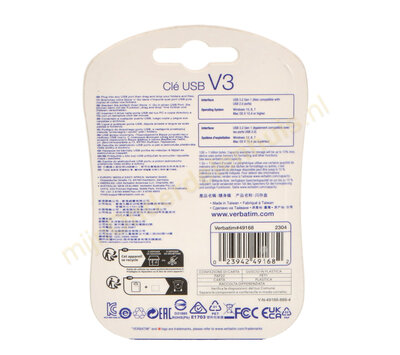 Verbatim USB stick / flash drive Store 'n' Go 256GB USB3.0 49168