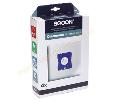 SQOON stofzuigerzakken voor discounter klein SQ4