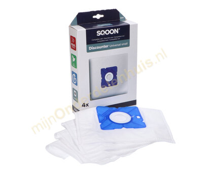 SQOON stofzuigerzakken voor discounter klein SQ4