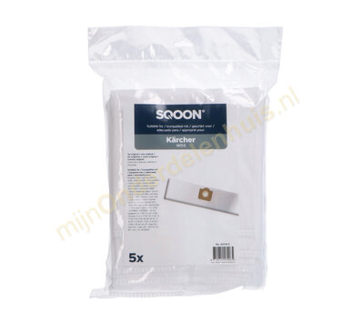 SQOON stofzuigerzakken voor Karcher WD3 & Rowenta Bully