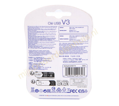 Verbatim USB stick / flash drive Store 'n' Go 64GB USB3.2 Gen 1 49174