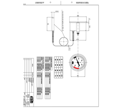 ARthermo thermometer voor oven 0-500ºC C71