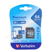 Verbatim Verbatim Micro SD kaart 64GB SDXC 44084