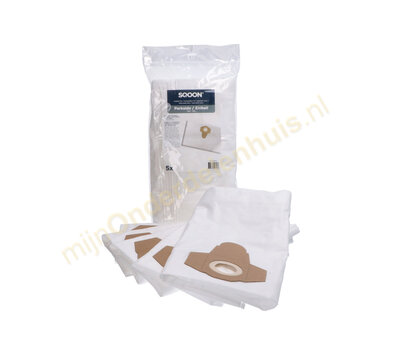 SQOON stofzuigerzakken voor Parkside / Einhell