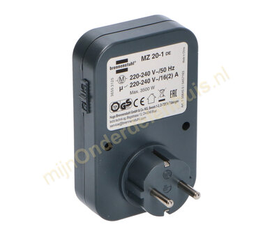 Brennenstuhl mechanische tijdschakelaar 1507500 MZ 20