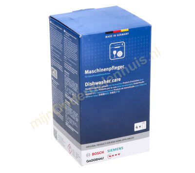 Bosch reiniger voor vaatwasser 00312362 4 stuks
