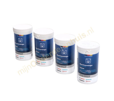 Bosch wasmachinereiniger 00311928 4 stuks