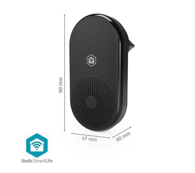 Nedis smartlife draadloze plug-in gong WIFICDPC11CBK