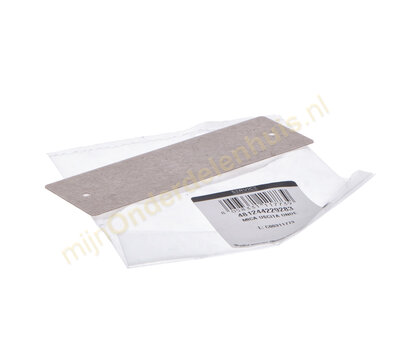 Whirlpool micaplaat van magnetron 481244229283