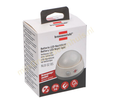 Brennenstuhl LED nachtlamp met bewegingssensor 1173290