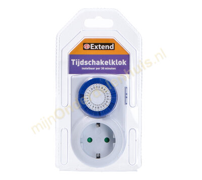 Time-it universele tijdschakelklok 24 uurs / 30 min 58012