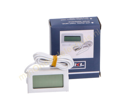 Universele digitale thermometer voor koelkast -50°C +70°C wit