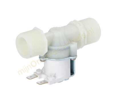 Universeel inlaatventiel 24Volt recht 3/4-3/4