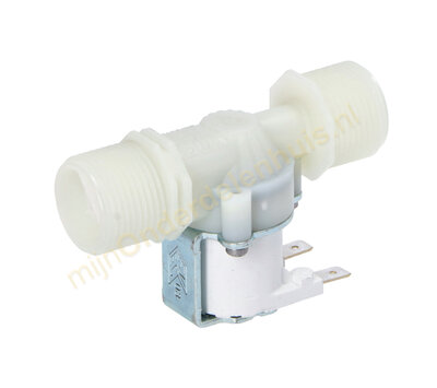 Universeel inlaatventiel 24Volt recht 3/4-3/4