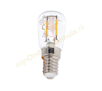 Osram LED koelkastlamp Special T26 2.2/12W E14 2700K helder