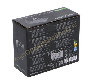 Muse Dual alarmklok/radio PLL M-10 CR