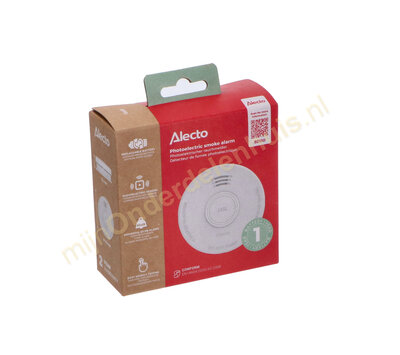 Alecto rookmelder met batterij SD110