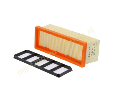Karcher vlakfilter van  stofzuiger 6.414-498.0